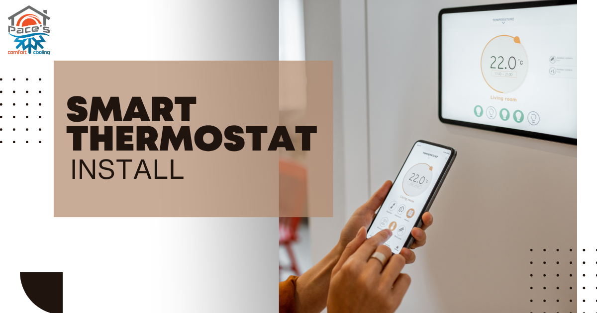 Smart thermostat install